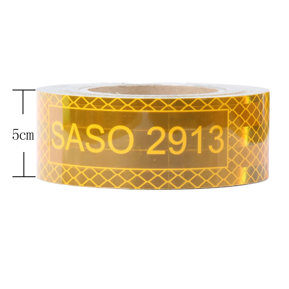 Светоотражающая лента SASO 2913 ECE 104R для Саудовской