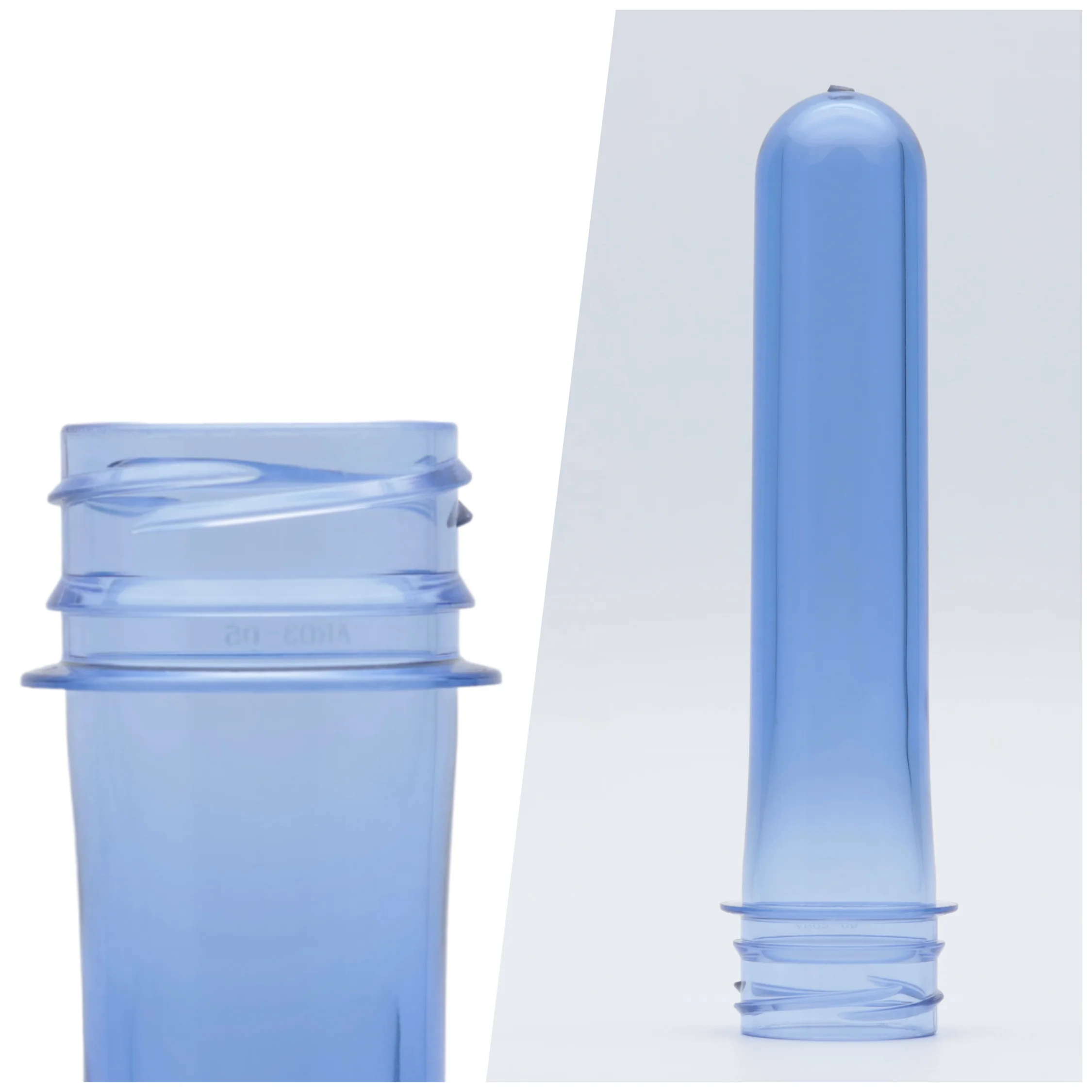Recommend Food Grade 30mm 3025 Long Neck 38g  Bottle Preform For 100ml-2500ml Different Size