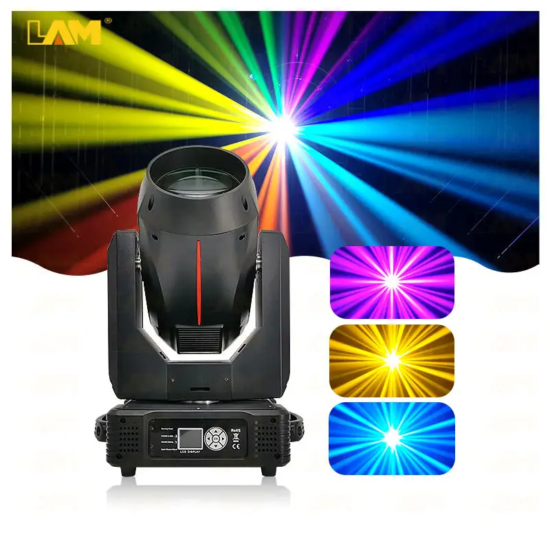 Hot Sale 380W Beam Moving Head Good Wash Effect Beam Spot Zoom Moving Head Lights for Night Club Disco