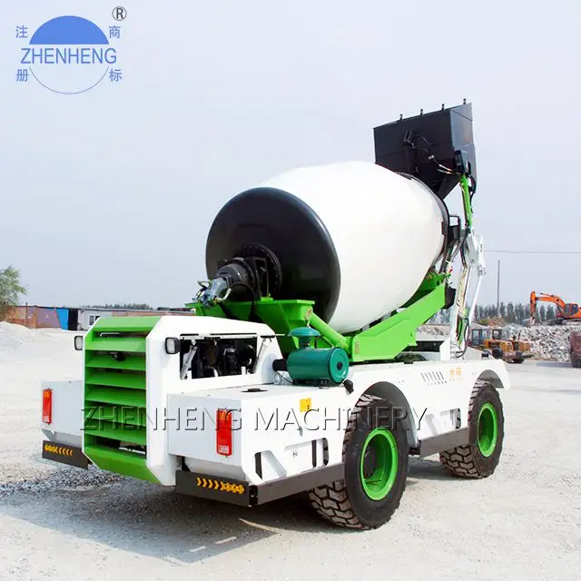 Automatic Concrete Mixer Truck Weight and Self Loading Concrete Truck  Mixer Drum Price