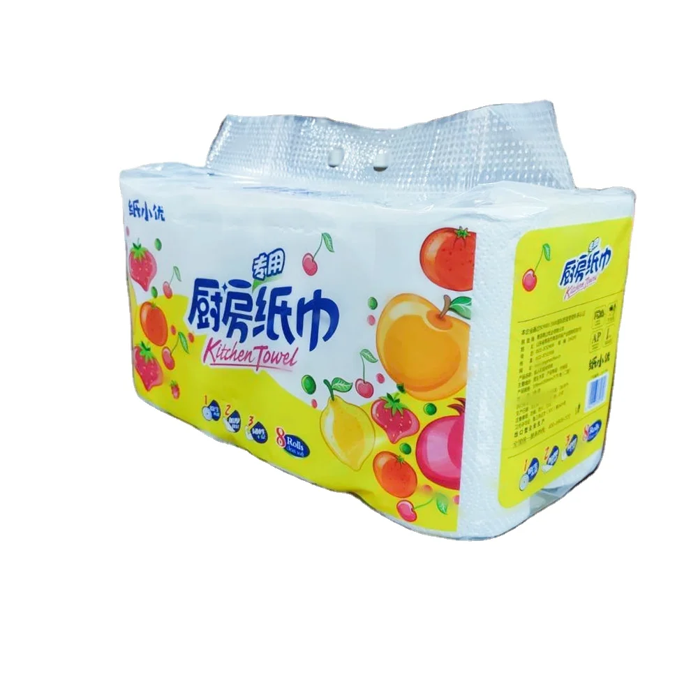 Low Price Paper Towels Roll Kitchen Disposable kitchen paper towel roll