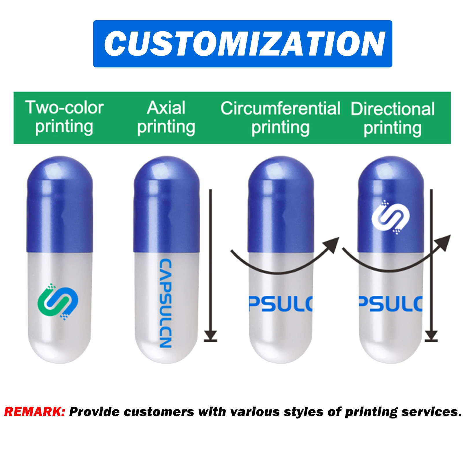 CapsulCN Fast Delivery on Orders Halal Certified Empty Veggie Capsules Vegetable Capsule Empty HPMC Capsule