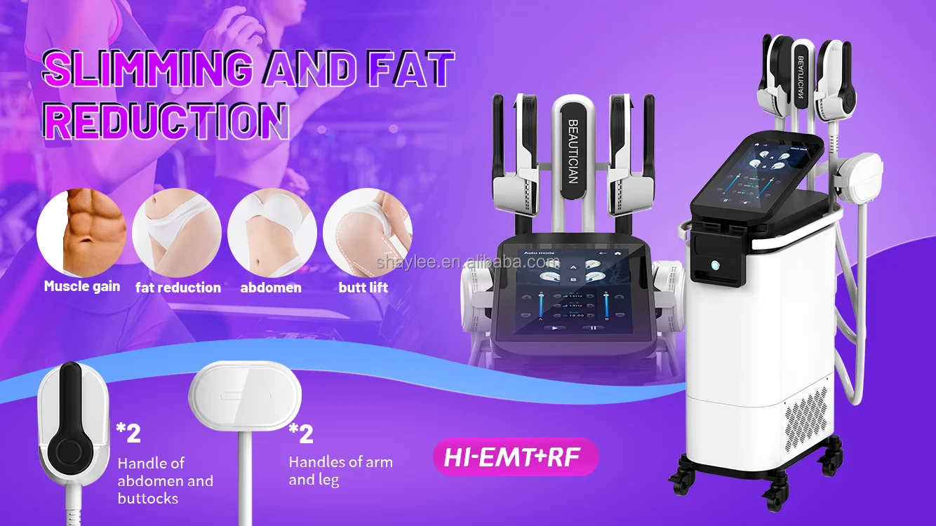 High End Ems slim Hi-emt abs Muscles Sculpting Neo RF 13 Tesla Body Contouring ems stimulator fast body shaping slimming machine