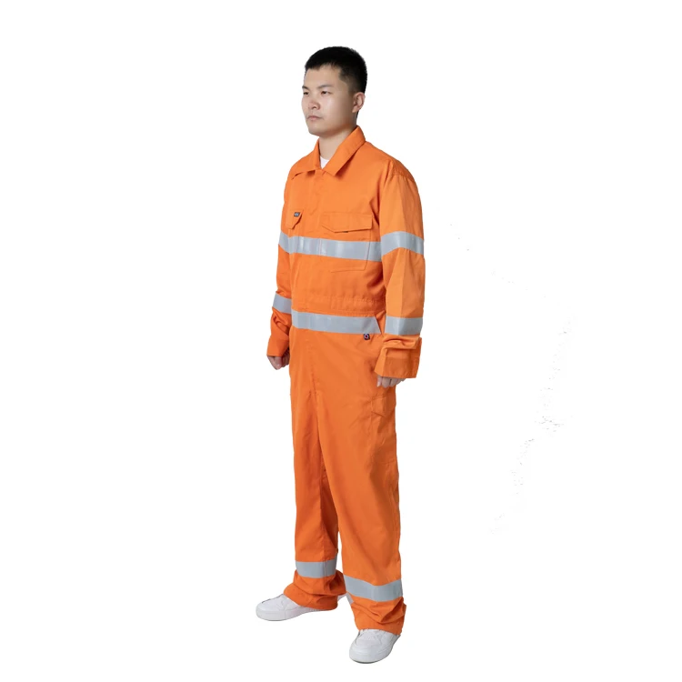 High Quality Cotton Unisex Reflective Overalls For Men
