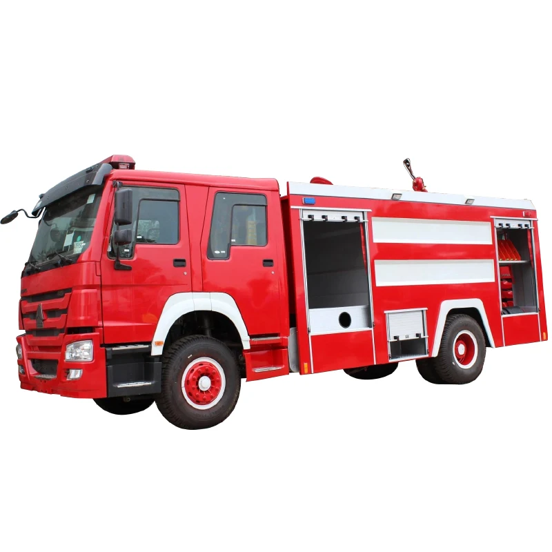 Heavy Truck Sinotruk Howo 4x2 Foam Water Tank Fire Fighting Truck For Sales