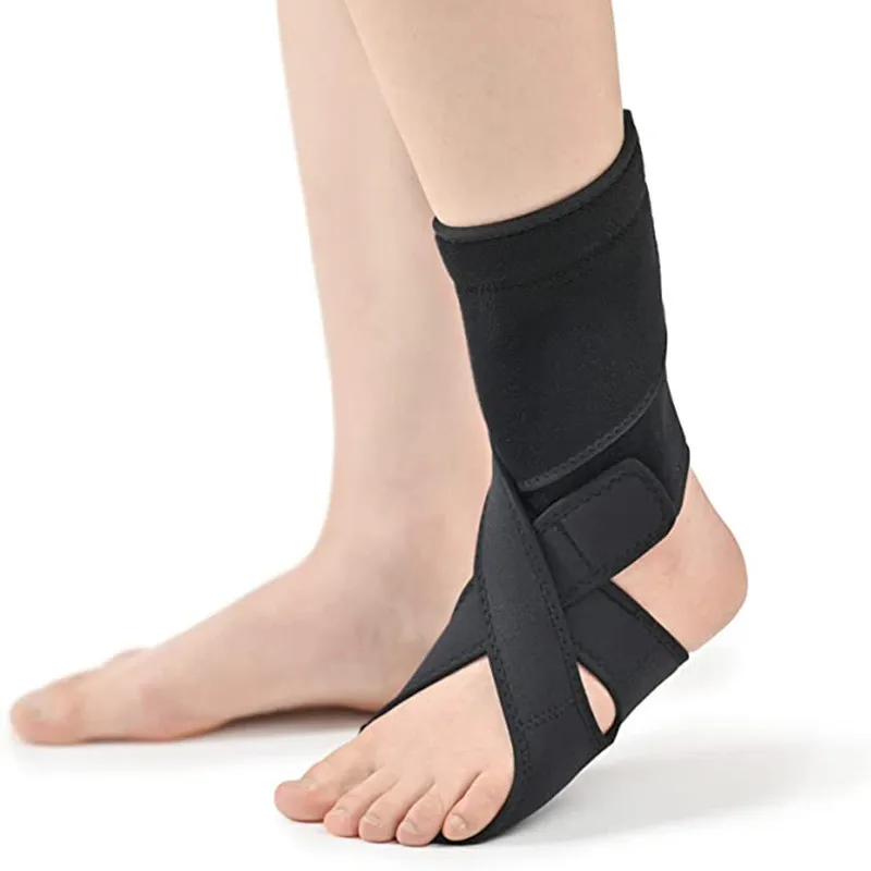 Adjustable Bandage Compression Ankle Foot Orthosis Support Professional Sports Running Ankle Support
