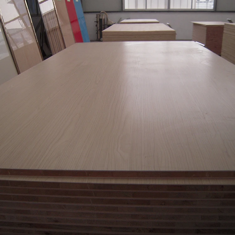 Hot Selling High Quality Standard Size 1220mm*2440mm Plain Laminated Wood Boards block board