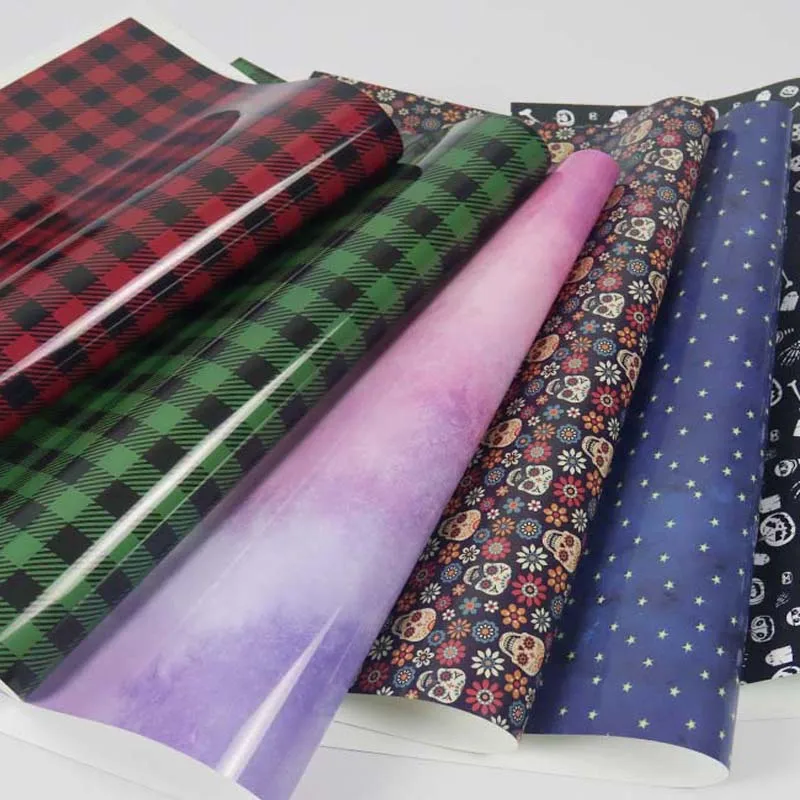 Wholesale 30cm 12 inches green halloween htv heat transfer flex vinyl pack sticker printing birthday