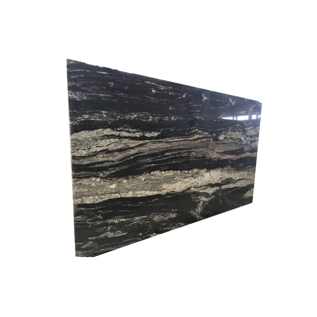 cut to size Chinese cheap natural polished marble tiels black Marble with white veins