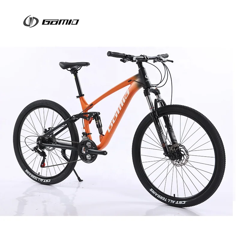 GOMID Wholesale bisiklet full suspension Mountain Bike SHIMANO gear cycle soft tail mountainbike OEM bicicletas custom Bicycle