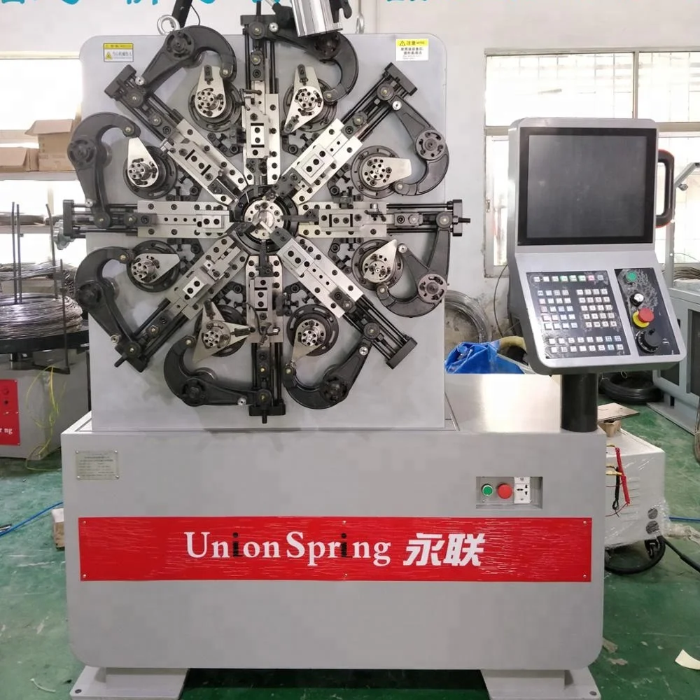 Induction spring forming machine  Balcony flower frame wire bending  machine