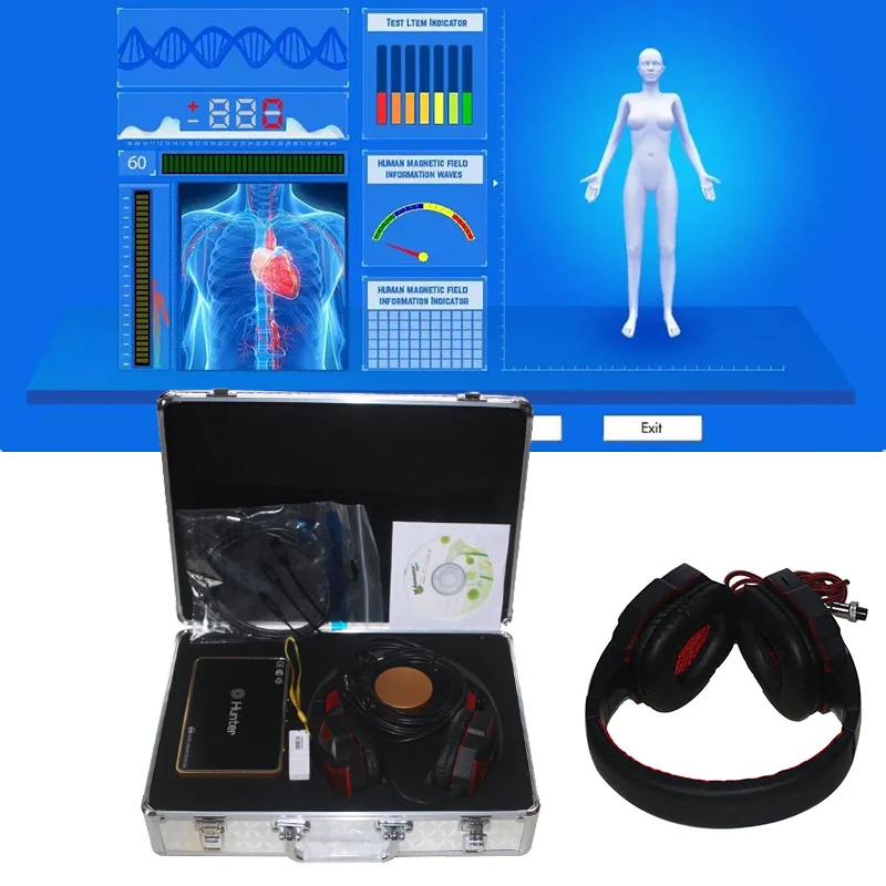 2024 Новая версия Квантовый магнитно-резонансный анализатор здоровья тела анализатор многоязычный 52 отчеты