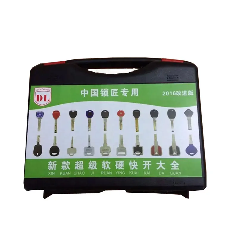 Super Quick Open Tool Kit (15pcs) High quality lockpick set Locksmith supplies lock pick set