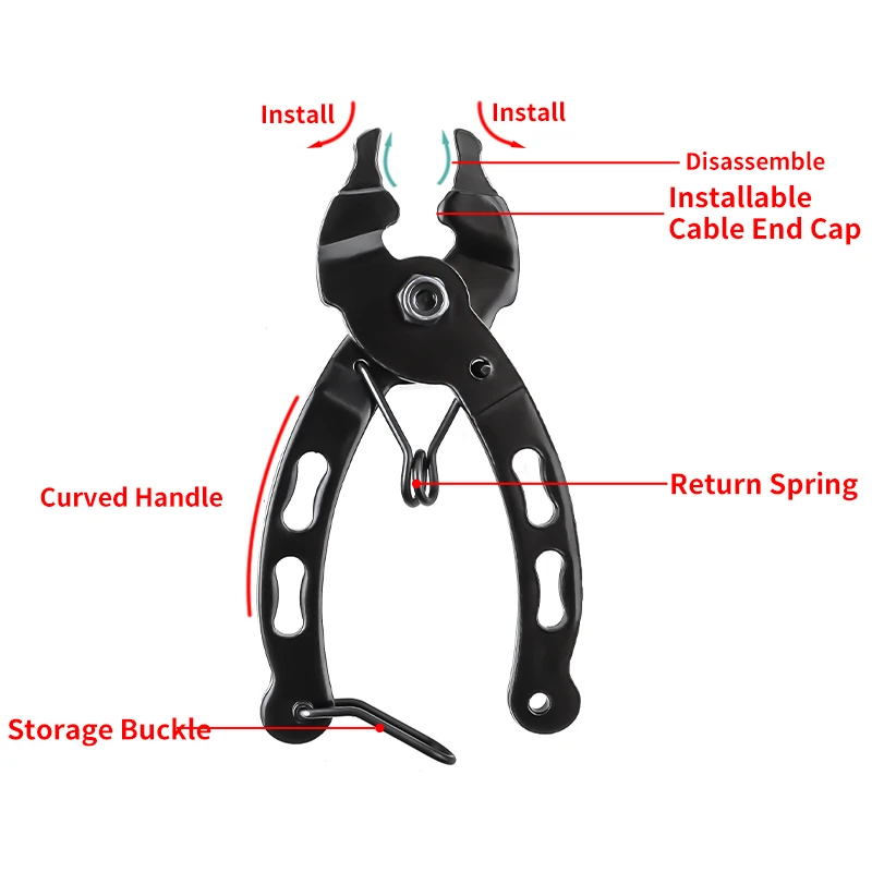 MUQZI  Bicycle Link Pliers Mini Bicycle Chain Link Pliers With Cycling Chain Hook Tools For MTB Road Bike