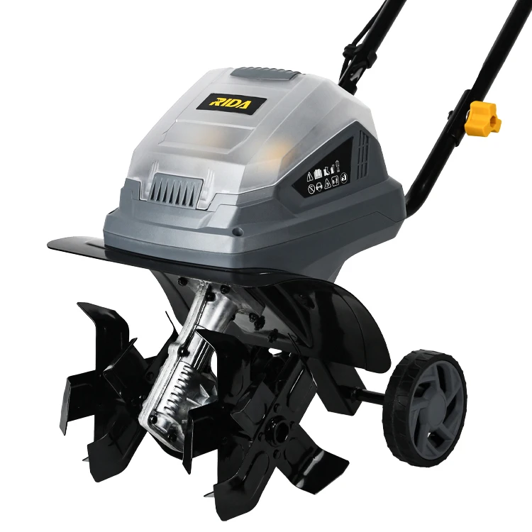20V Battery-powered garden tiller cultivator Cordless forward-rotating tines