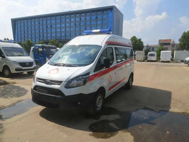 New JMC Ford Transit  Middle-roof Ward type Ambulance price