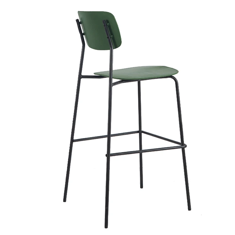New Products Barstools Modern Stackable Metal Mid-century Gold Bar Chair