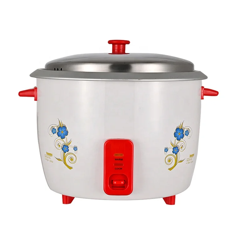 High quality Rice Cooker Cooking Appliances Big size electric rice cooker for restaurant with flower pattern