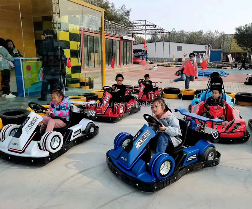 1 Seater Cheap battery Powered Go Karts guangzhou china factory OEM go karting for sale go-kart engine pedal go kart wholesale