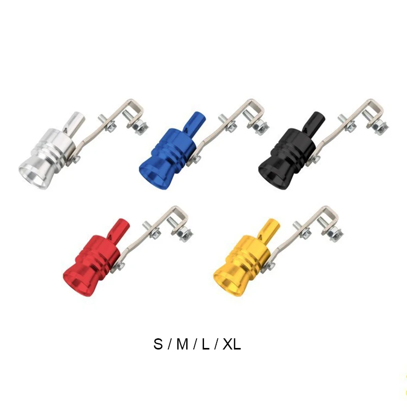 Car modification turbo whistle exhaust pipe sounder imitating sound device turbo exhaust imitating whistle