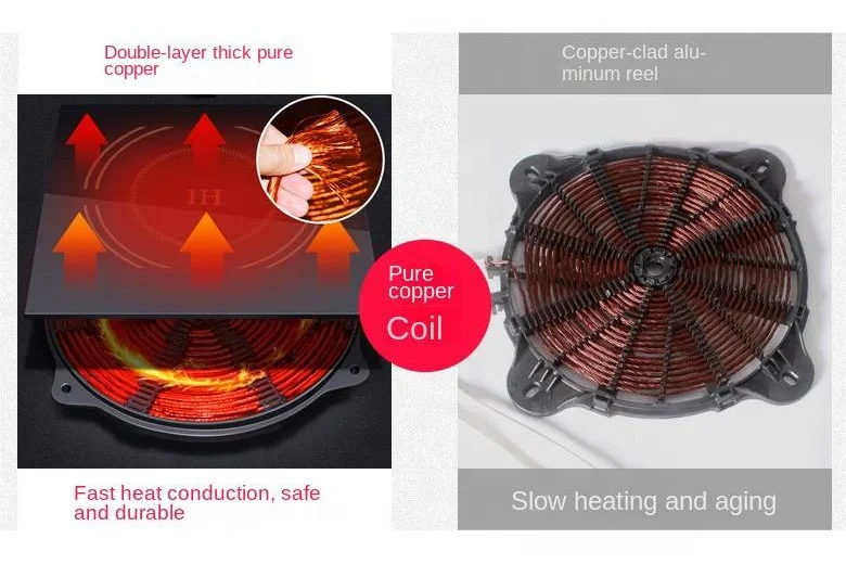 3500W 5000W Factory Wholesale Low Price High Firepower Commercial Induction Cooker Electric Stove without Gas