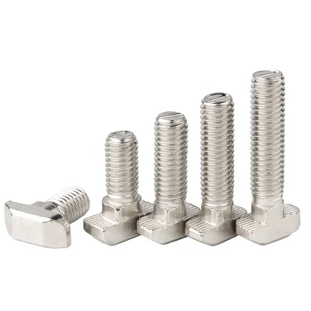 Стандартный размер болты с маленькой головкой молотка Сталь M5 Т-образные Т-образный болт