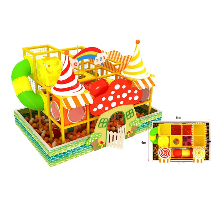 kids amusement equipment small toddler small easy assemble rental indoor playground