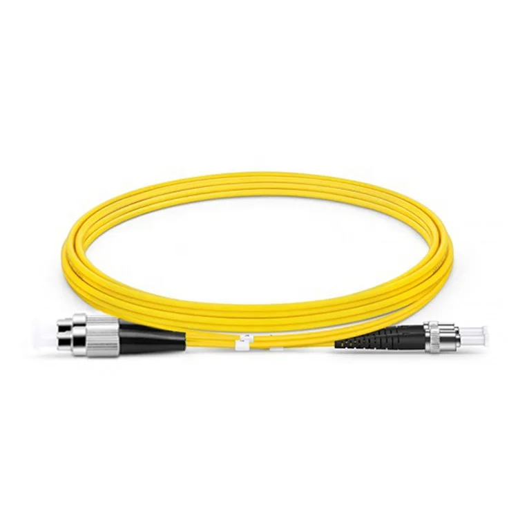 FC/UPC-ST/UPC Duplex Single Mode OS2 Fiber Patch Cord-2.0mm PVC(OFNR)