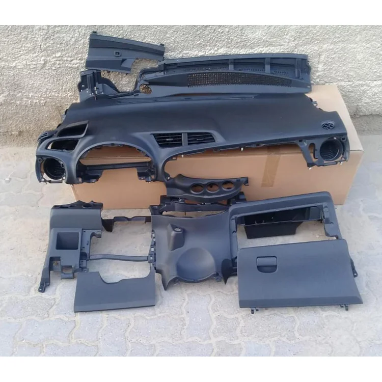 Hot Sell Car LHD Dashboard Accessories Auto Plastic Dashboard For Toyota Vitz Yaris 2012 - 2017