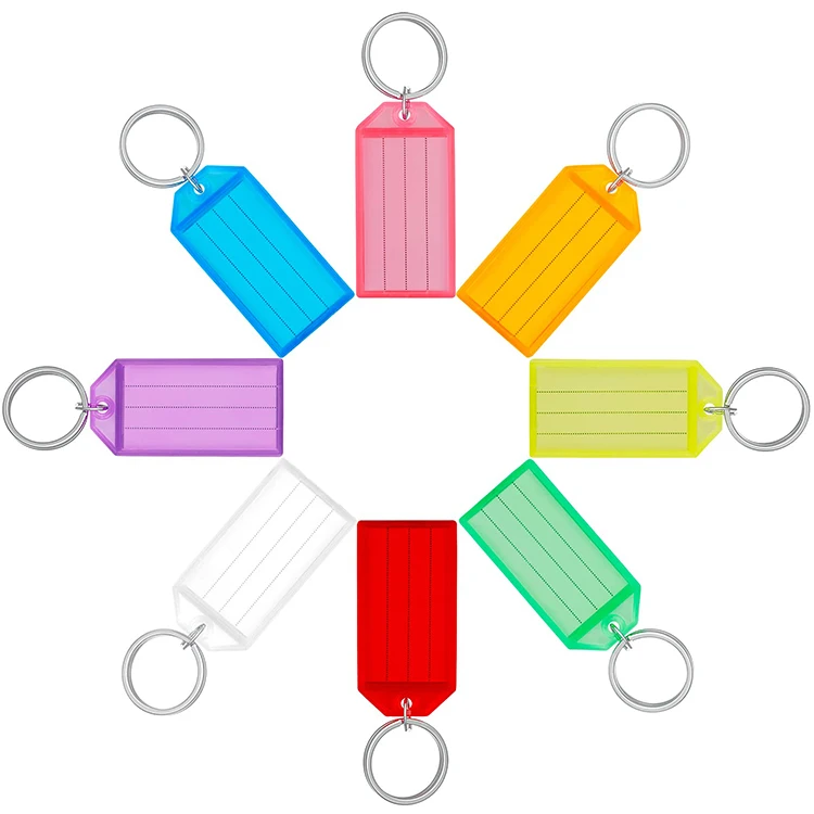 Wholesale Colorful Name Number Acrylic Key chain Promotional Gifts Custom Acrylic Keychain