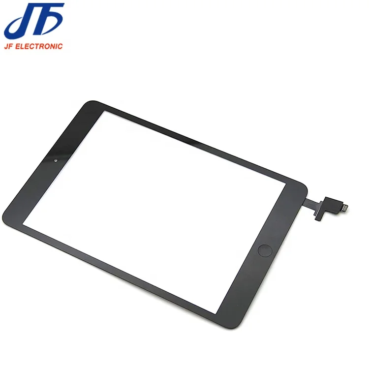 Сенсорный экран для iPad mini 1 2 A1432 A1454 A1455 A1489 A1490 A1491 с клейкой кнопкой home дигитайзер Сменное переднее
