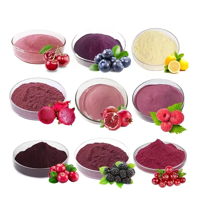 OEM Fruits and vegetables powder mixed dried fruits juice mixed powder drink fruits mixed powder