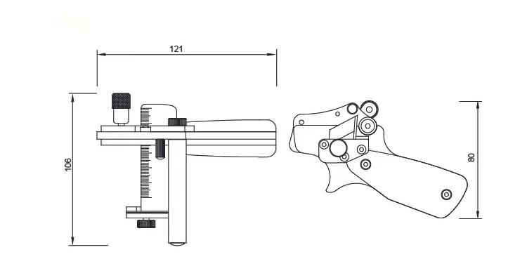 Nattools Belt Cutter Stainless Steel Leather Strip Cutter Handmade DIY Leather Strip Cutter