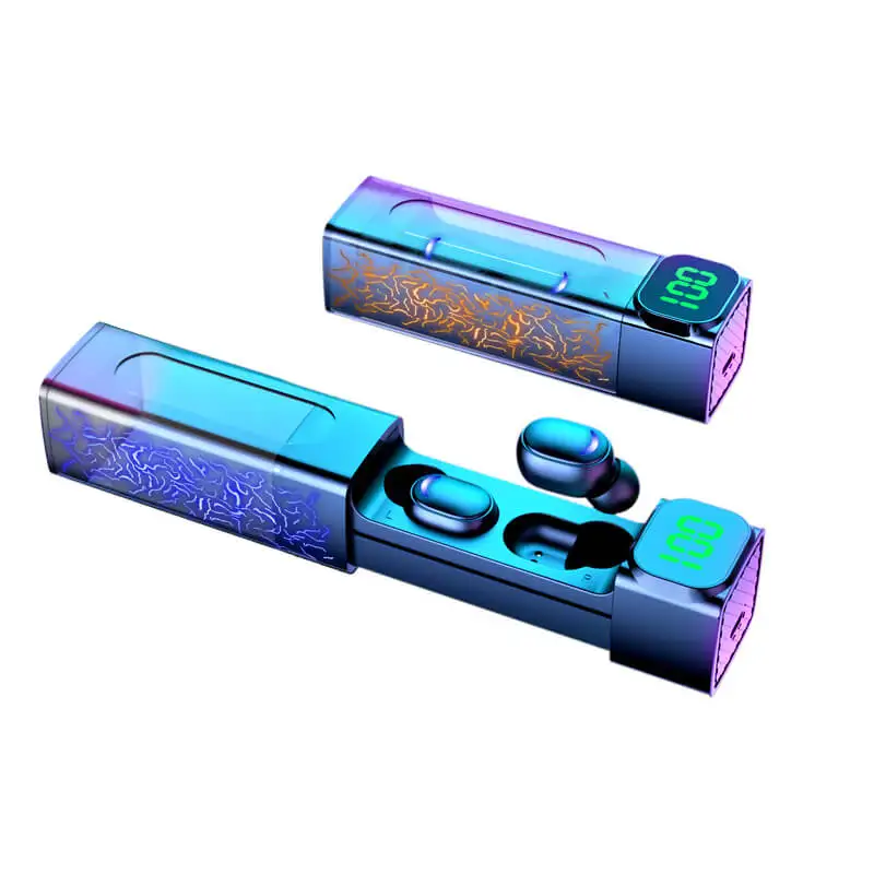 2023 E50 Factory Wholesale Earbuds Tws bt5.1 Headset Waterproof LED Display Earphones for ios and Android