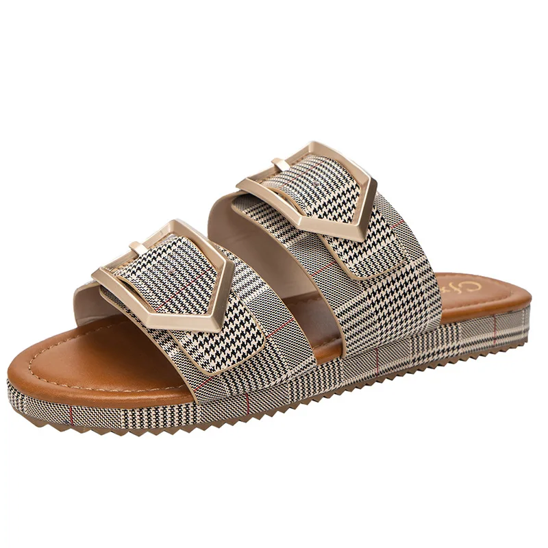 Прямая поставка с фабрики оптовые цены женские большие размеры эластичная лента открытый носок спортивные сандалии плоская