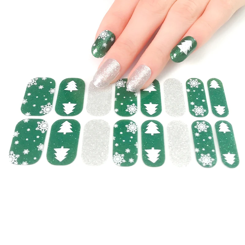 
Easy To use private label nail wraps 100% nail polish nail sticker albums 