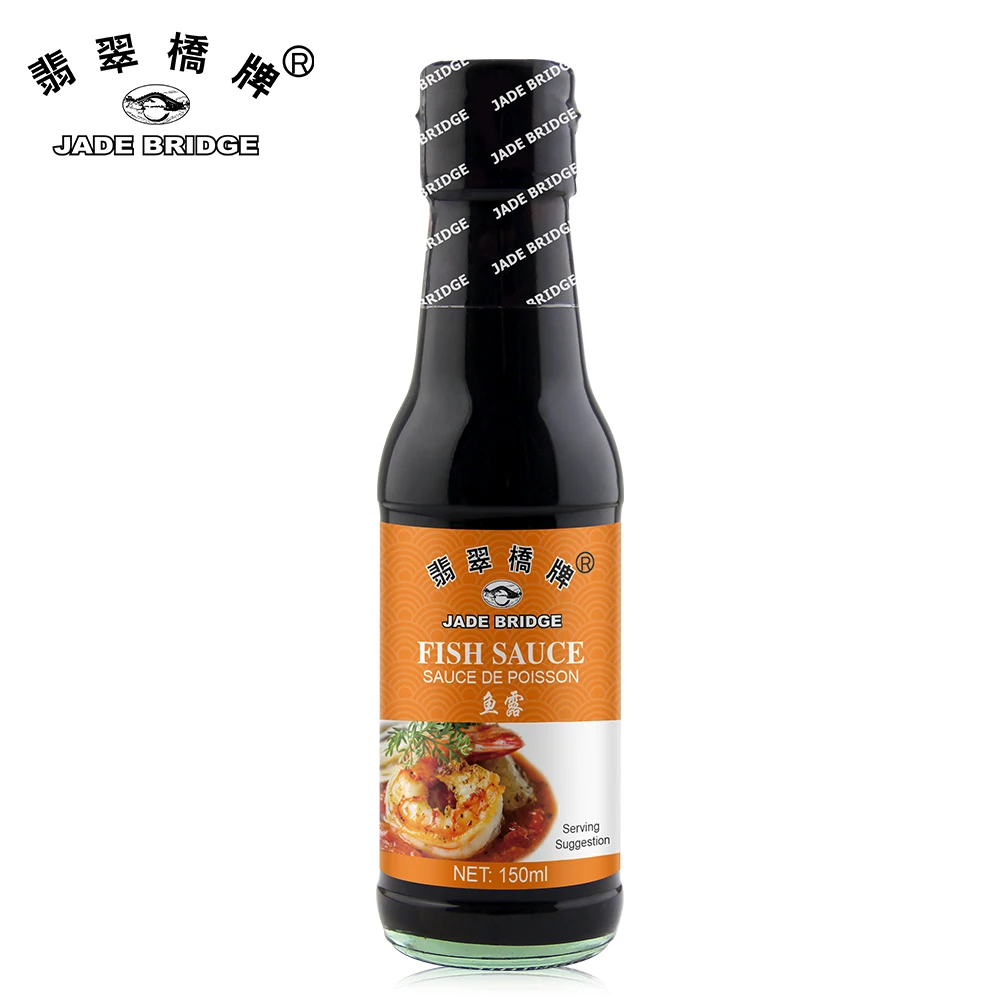 Factory-Direct Wholesale Price Haccp Halal BRC Certified Condiments Jade Bridge Fish Sauce for Supermarkets