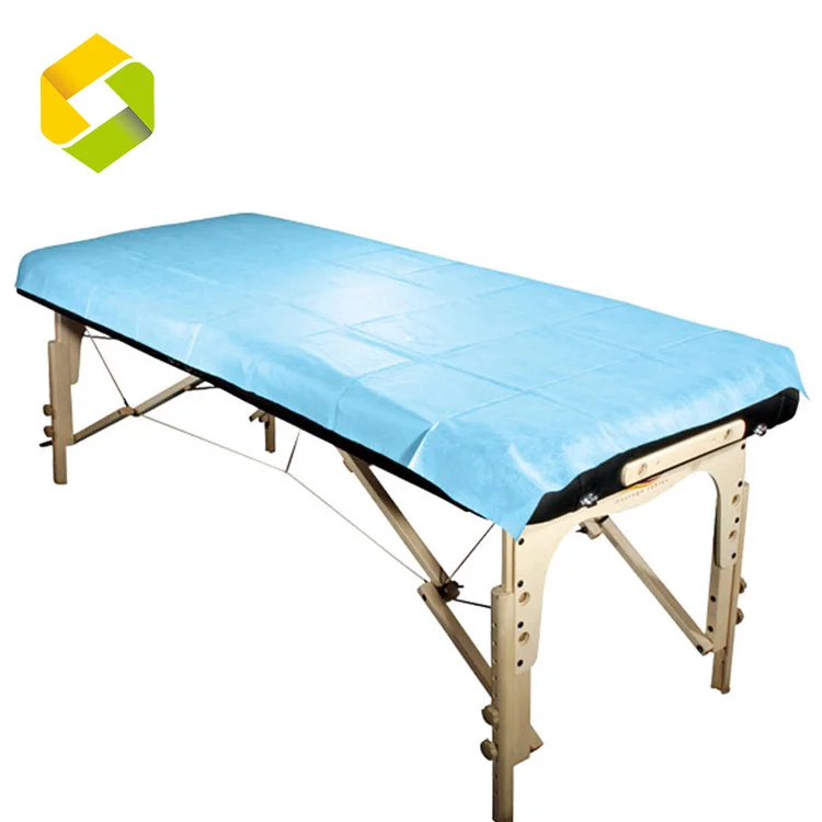 Private label disposable bed sheets cover massage table sheet