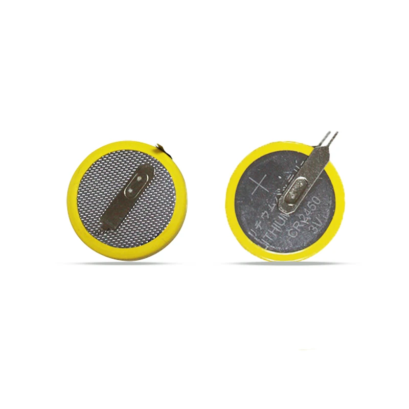 3V CR2450 CR2025 CR2032 Lihitum Coin Battery with Solder Tabs Pins LiMNO2 Coin Cell Battery cr2032 3v lithium battery