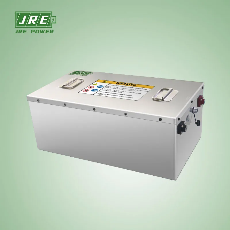 High Density Lithium Zero Pollution 72V 100ah Rechargeable Deep Cycle LFP Golf Cart Battery