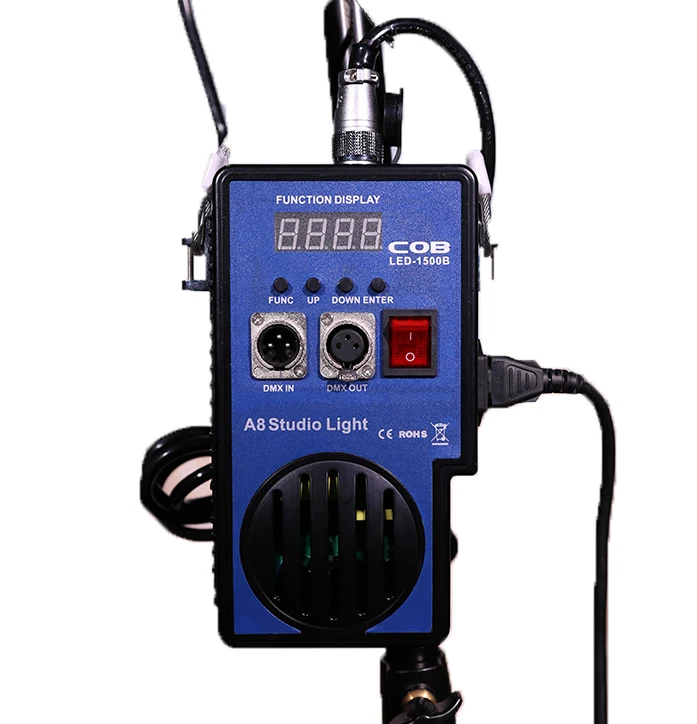 fresnel led light 150W Studio LED light spotlight  DMX control interface 1500B