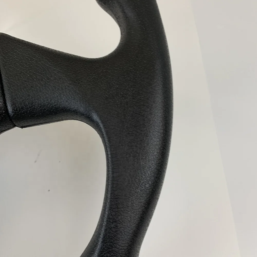 TIYPEOR universal 360MM Automotive Sport Racing High Quality Aluminum PU Steering Wheel Suitable for Karting UTV ATV