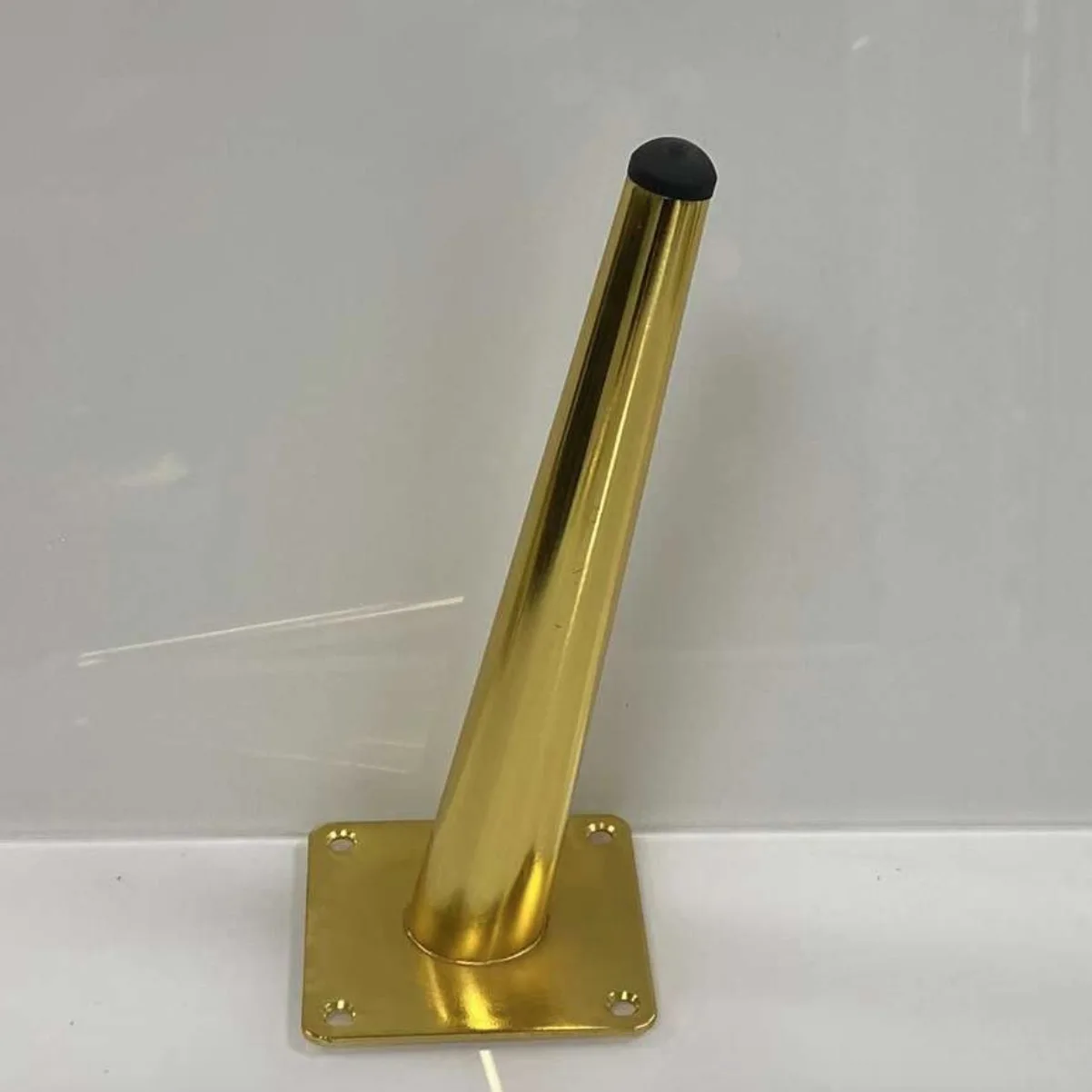 High Quality Sofa Furniture Accessories OEM Black Golden Decorative Metal Furniture Base Dining Coffee Table Legs Sofa Leg