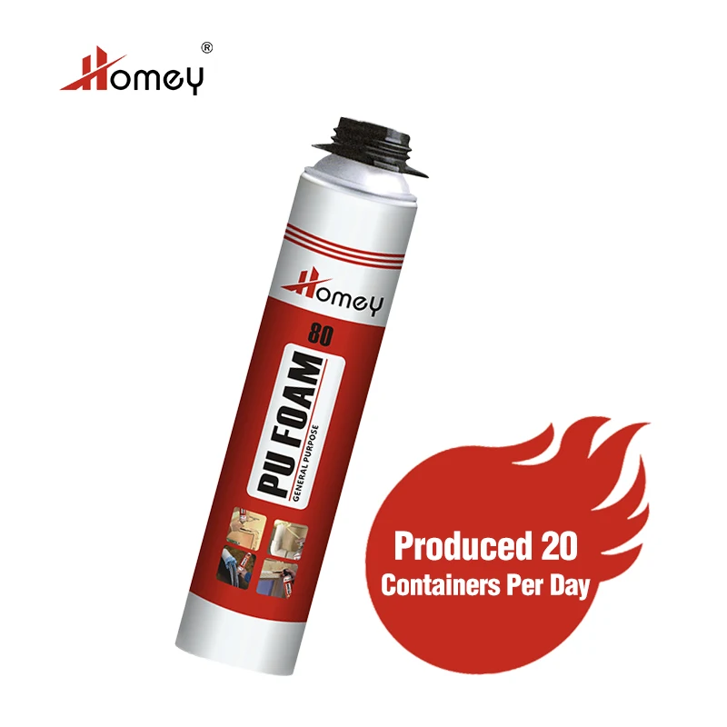 High Density Hard Chemical For Building Material  Expansion Water Proof Polyurethane Pu Foam Spray
