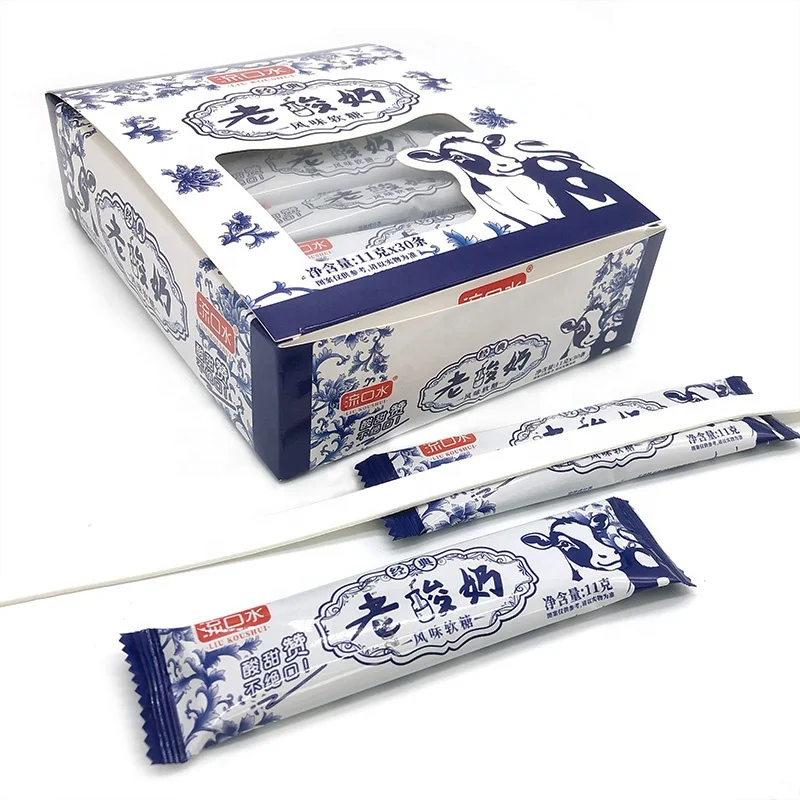 Factory Custom Yogurt Candy China Snack Individually Packaged Chewy Yogurt Candies