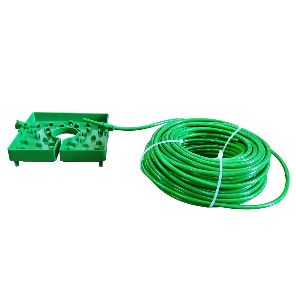 1/4' Green Single Hose Vinyl Tubing for irrigation