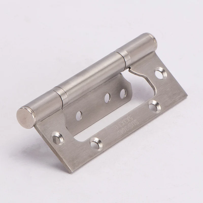 High quality stainless steel butterfly flat door hinge, ball bearing, crown headed pin door hinge for doors and windows