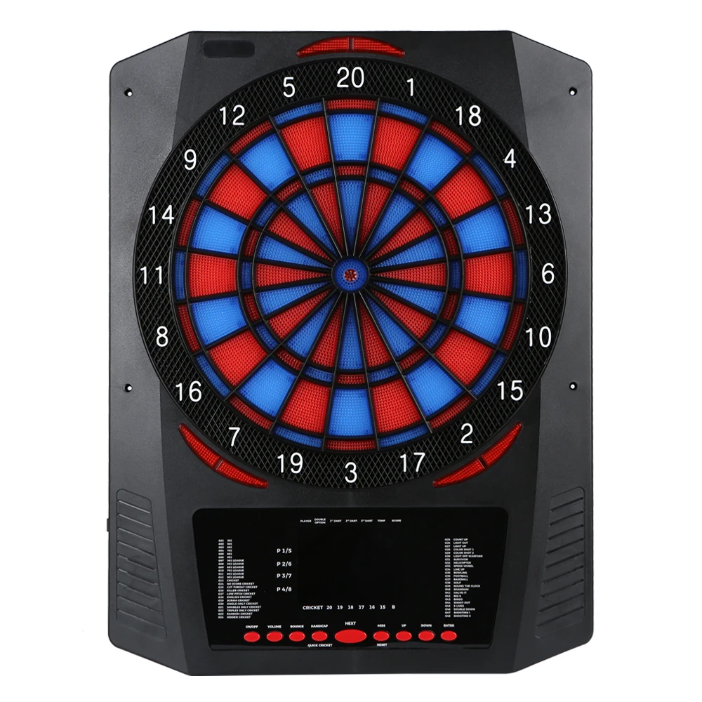 Board Game Lcd Display Automatic Scoring Electronicdart Dartboard with 6 Darts