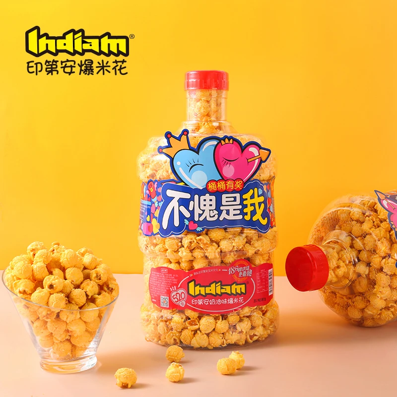 Popular Snacks Halal Food INDIAM Popcorn Low Calorie And Healthy