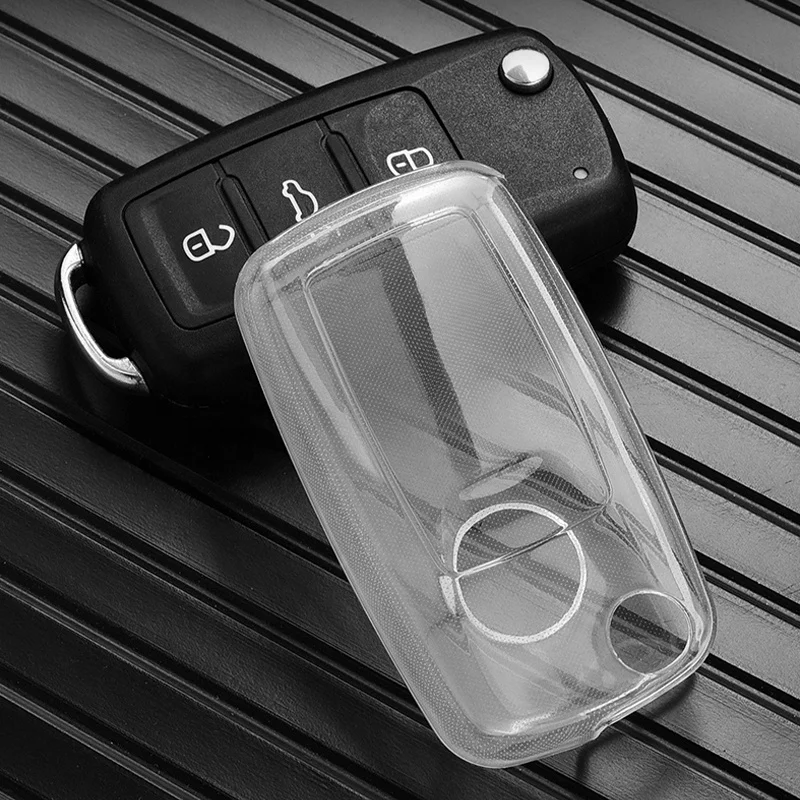 Car Key Case Cover For VW Volkswagen Polo Tiguan Passat B5 B6 B7 Golf 4 5 6 MK6 Jetta Lavida Skoda Octavia Seat